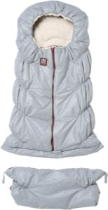 Chancelière Modulable Eskimo Gris Chiné Marsala